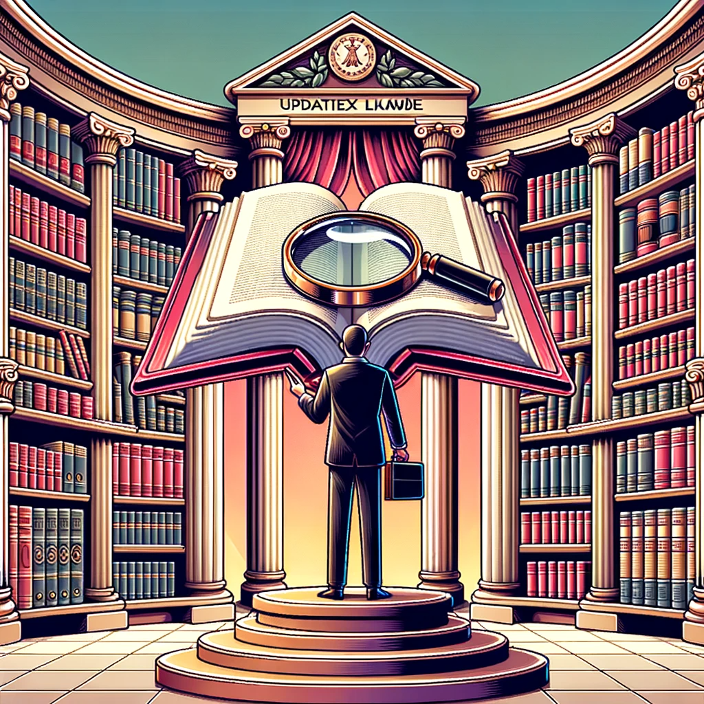 knowledge library illustartion