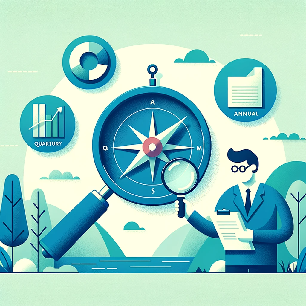 reporting illustration